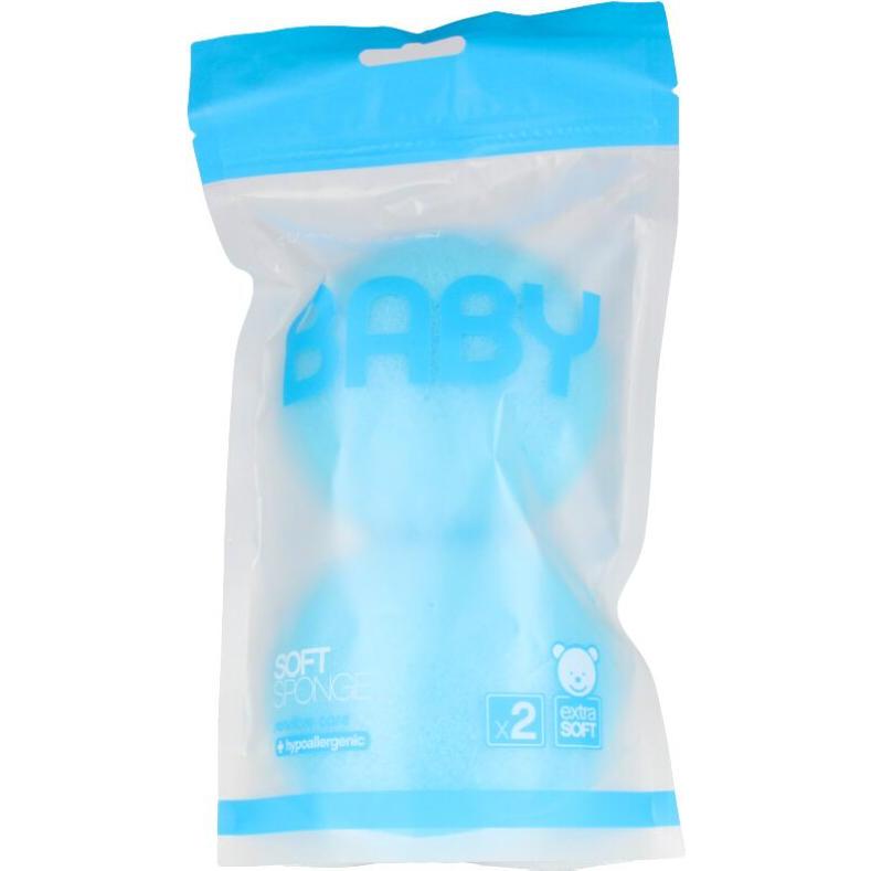 Suavipiel, Badezubehör, BABY ESPONJA soft bath hypoallergenic 2 uds