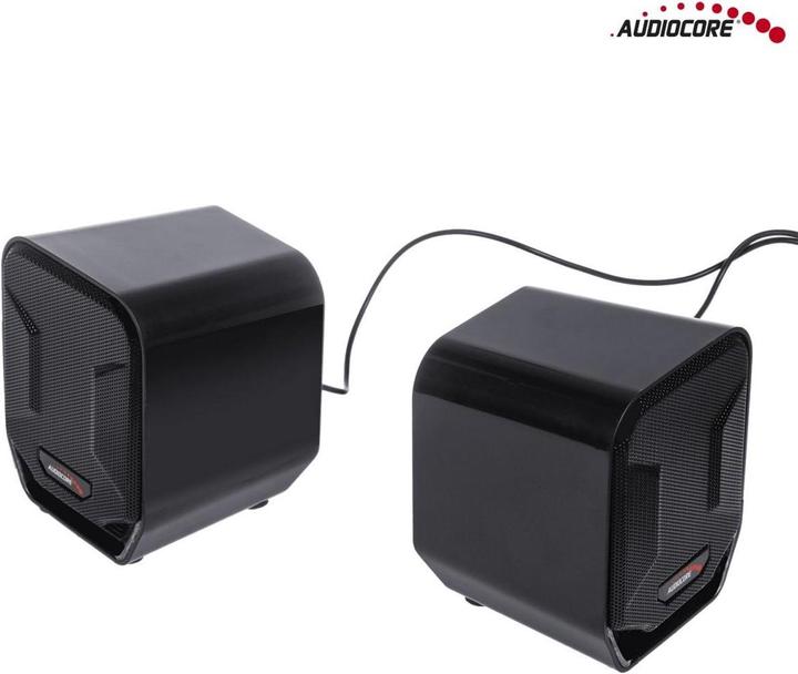 Produktbild Audiocore Portable Speaker 6W USB Blue & Black AC865 B