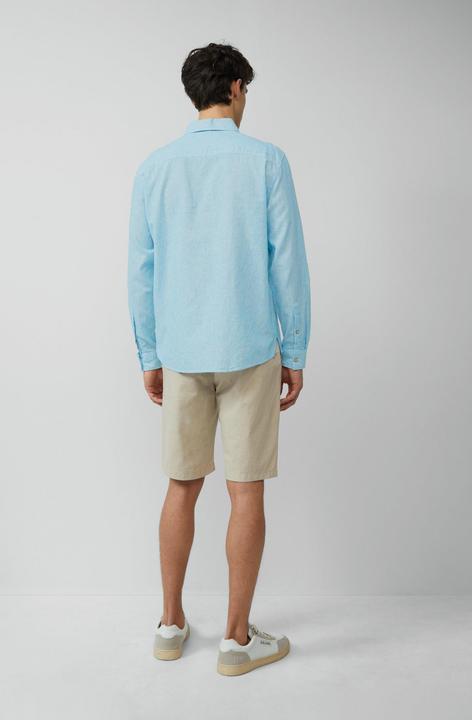Immagine prodotto S.Oliver Hemd Regular Fit: Gestreiftes Hemd aus Baumwoll- und Leinenmix (XXL)