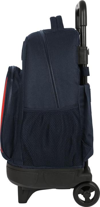 Produktbild FC Barcelona Schulrucksack mit Rädern F.C. Barcelona Granatrot Marineblau 33 X 45 X 22 cm