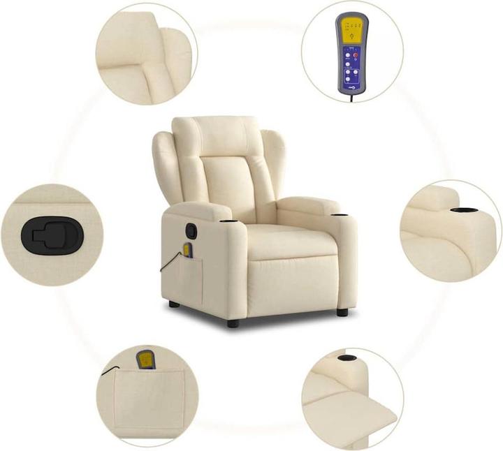 Actual product image VidaXL Massage-Relaxsessel