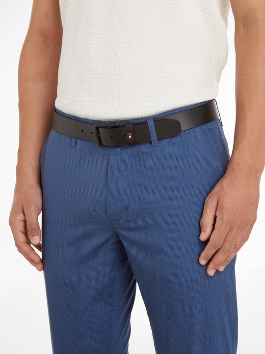 Actual product image Tommy Hilfiger Denton Matte Belt 3.5 Black (100)