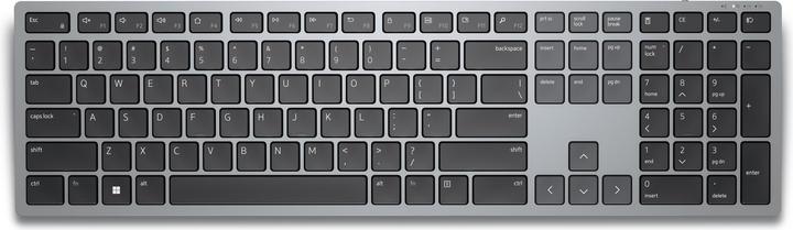 Produktbild Dell Multi-Device Wireless Keyboard - KB700 - Belgian (AZERTY) AZERTY BE (KB700-GY-R-BEL) (BE, Kabellos)