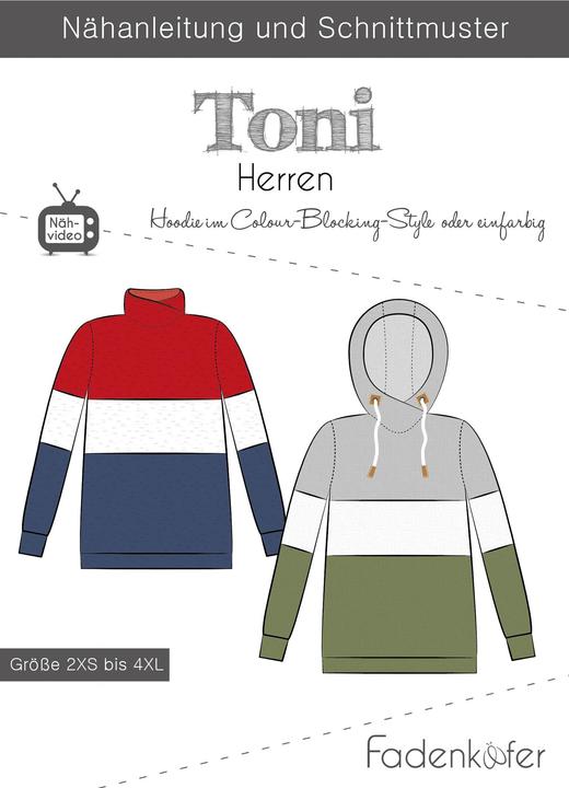 Actual product image Fadenkäfer Pattern Hoodie Toni