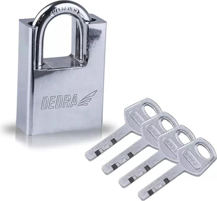Immagine prodotto Dedra Lucchetto in ghisa nichelato 60mm 11U152