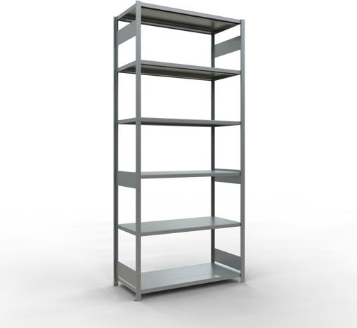 Actual product image Schulte Lagertechnik MULTIplus250 basic racking system with length ledgers