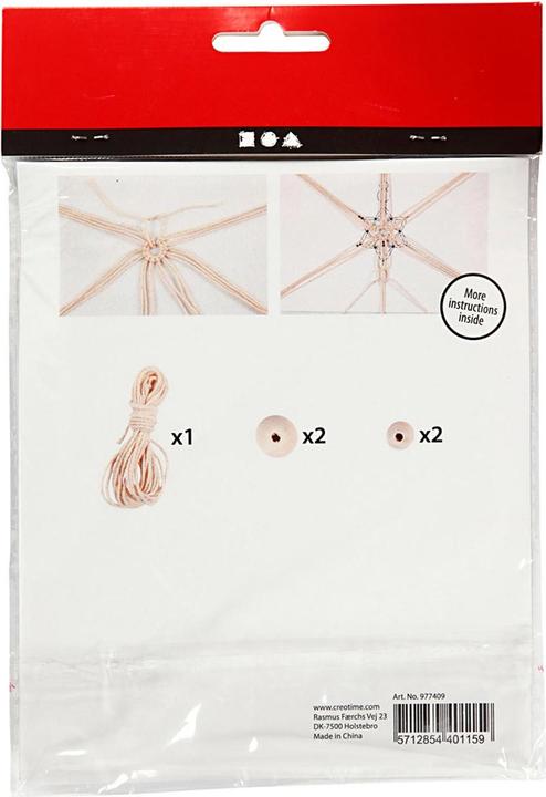 Produktbild Creativ Company Bastelset Mini Schneeflocke 2 Stück