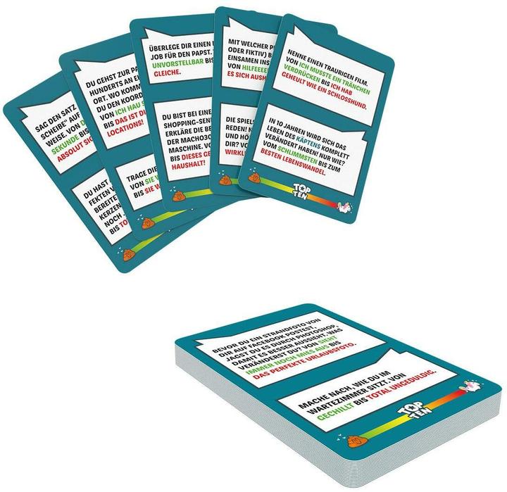 Produktbild Cocktail games Top Ten (Deutsch, 4 - 9 Spieler)