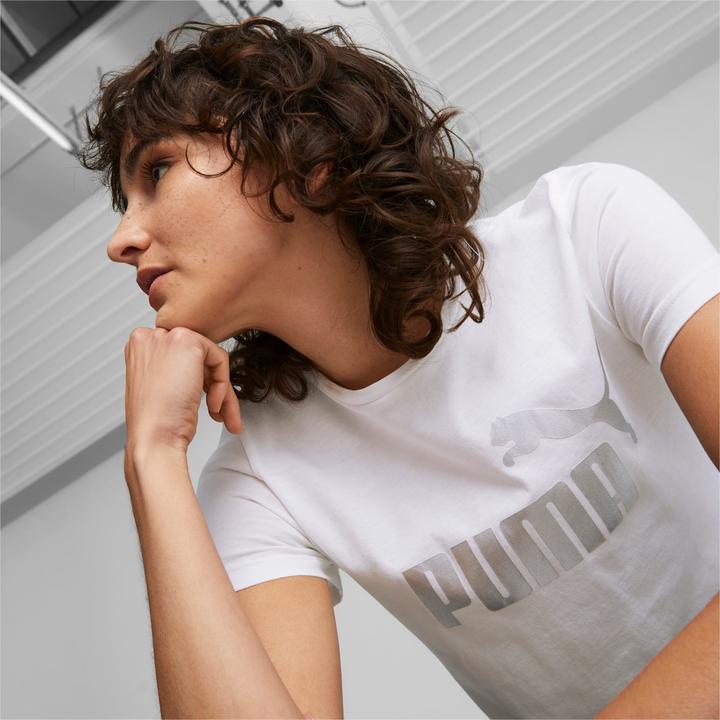 Produktbild Puma ESS+ Metallic Logo Tee (M)