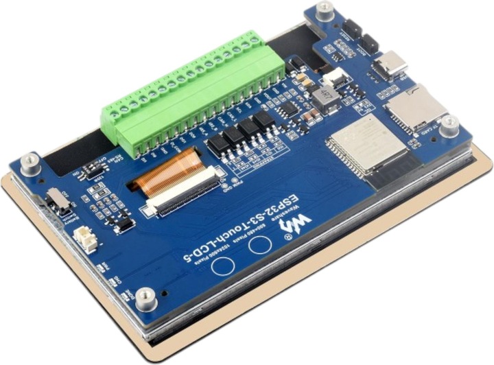 Produktbild WaveShare ESP32-S3 5inch Capacitive Touch Display Development Board 1024x600