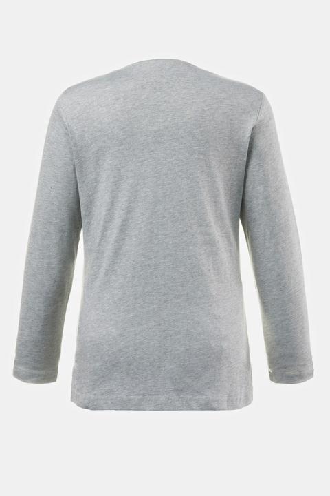 Produktbild Ulla Popken Shirt, Slim, Rundhalsausschnitt, Langarm (54)