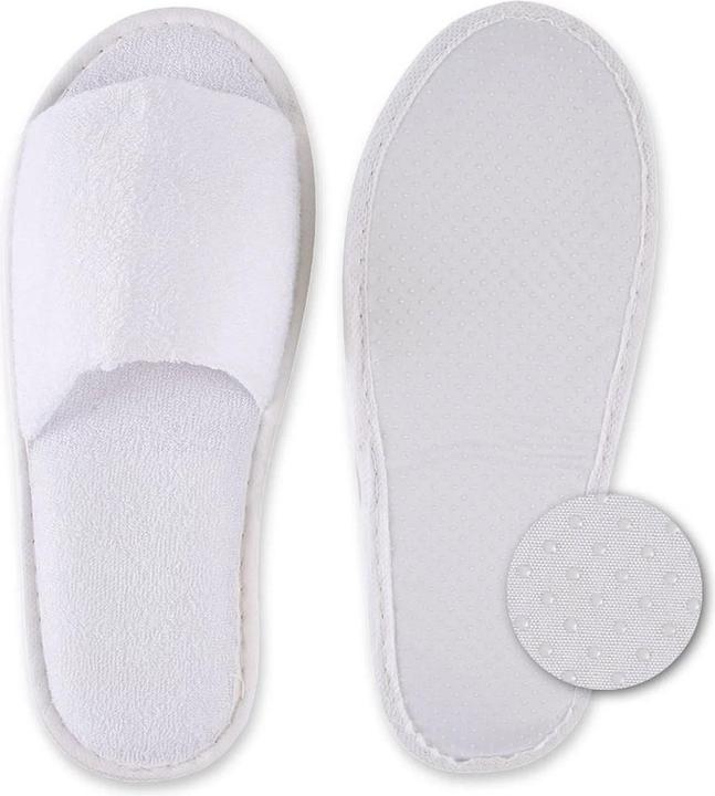 Immagine prodotto Hygonorm Einweg Hotelslipper aus Baumwolle | vorne geschlossen | mit Noppen (29.5)