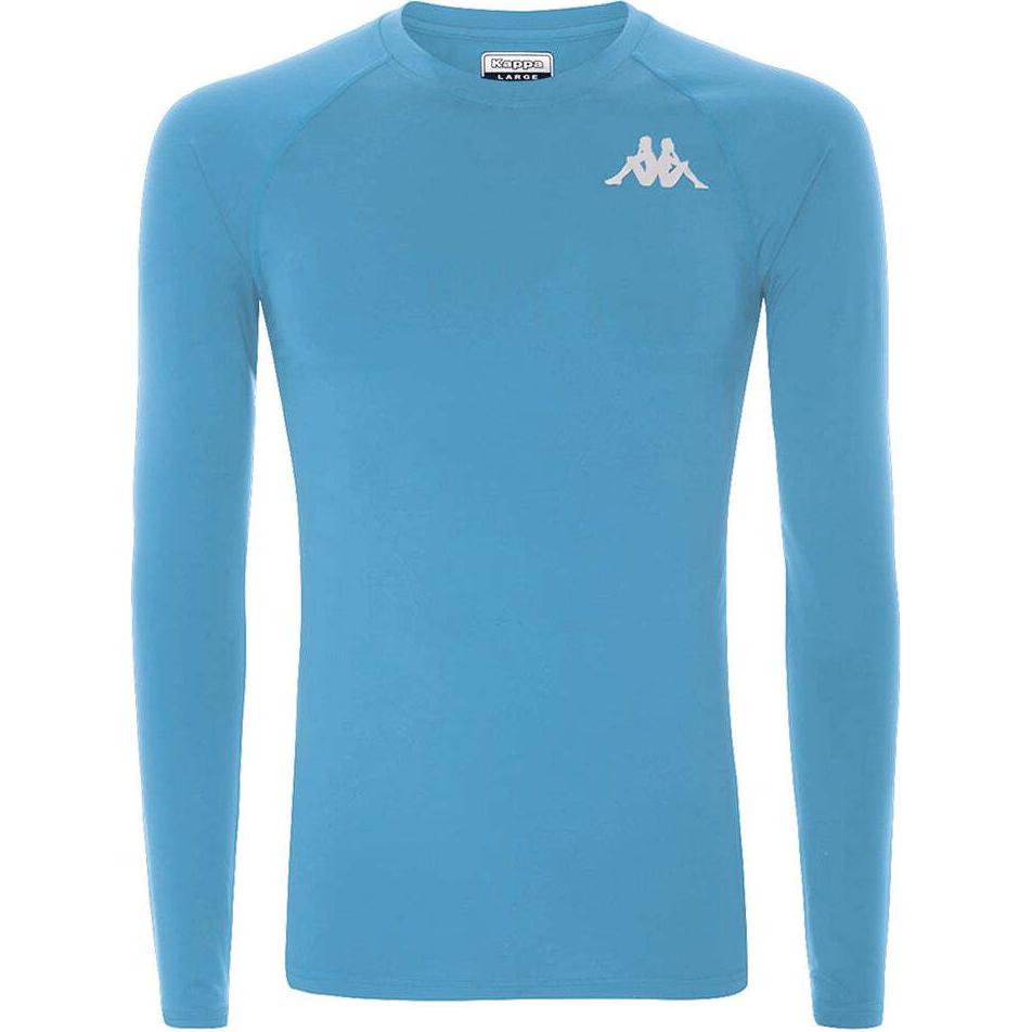 Kappa, Herren, Funktionsshirt, langarm-unterhemd vurbat (S), Blau, S
