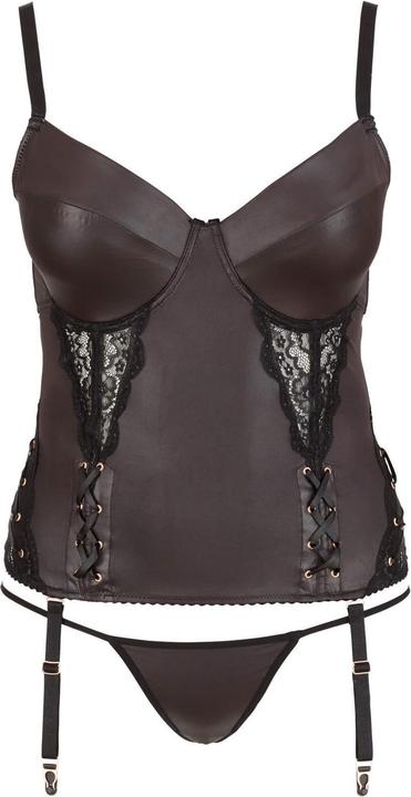 Produktbild Cottelli Collection Strapshemd Und String (L)