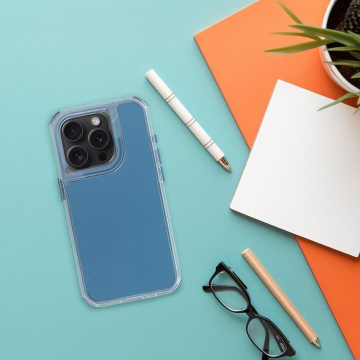 Produktbild OEM LCD display! MATRIX Case for IPHONE 16 PLUS blue (Apple iPhone 16 Plus)