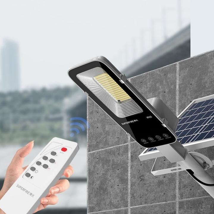 Actual product image Superfire Solar lamp