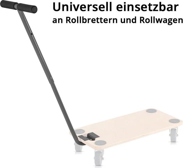 Produktbild Stahlwerk Universeller Wagengriff, Zugstange, zur Montage an Plattformwagen