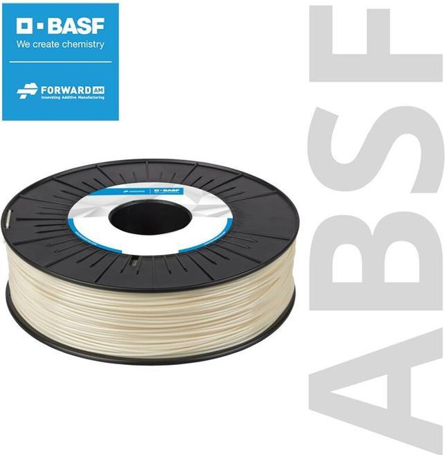 Actual product image Basf BASFU 21541 - ABS Fusion+ Filament - natural white - 1.75 mm - 750 g (ABS, 1.75 mm, 750 g, White)