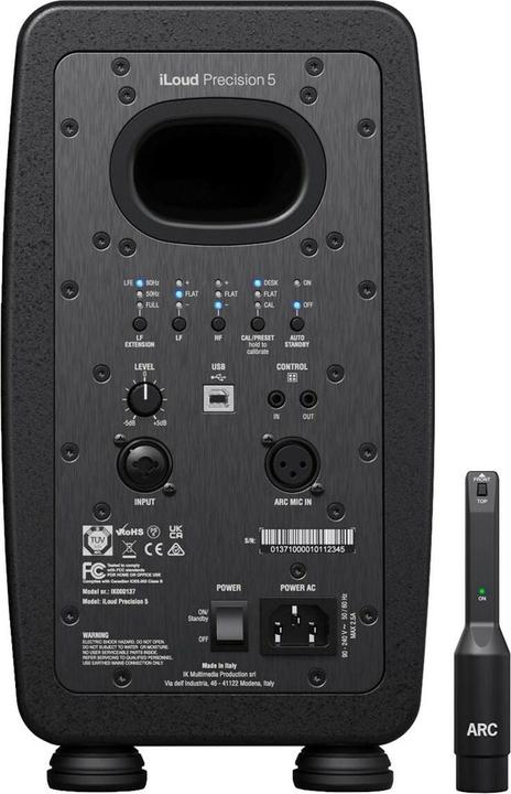 Immagine prodotto IK Multimedia Monitor da studio iLoud Precision 5 - 135 W (Attivo, 1 pz., 1x 135 W)