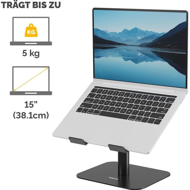 Actual product image Fellowes Laptop-Ständer Alumia schwarz