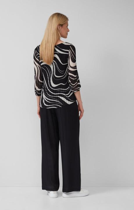 Immagine prodotto s.Oliver Bluse Plissierte Bluse mit All-over-Print (34)