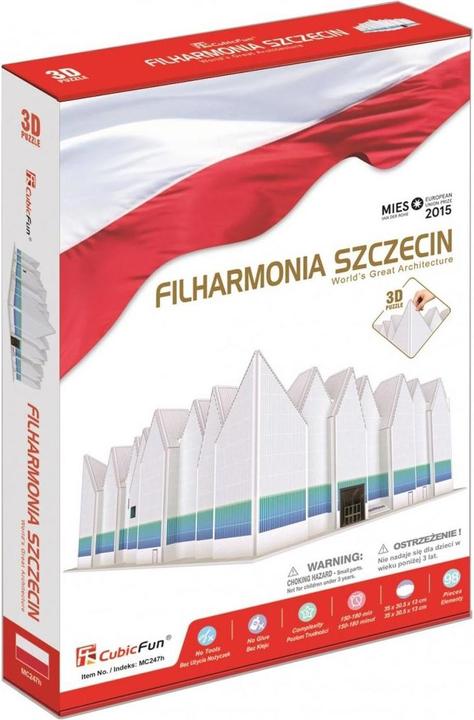 Immagine prodotto Cubicfun Puzzle 3D Filarmonica di Stettino (98 pezzi)