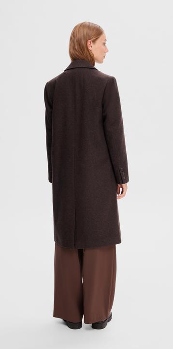Actual product image Selected Single breasted wool coat