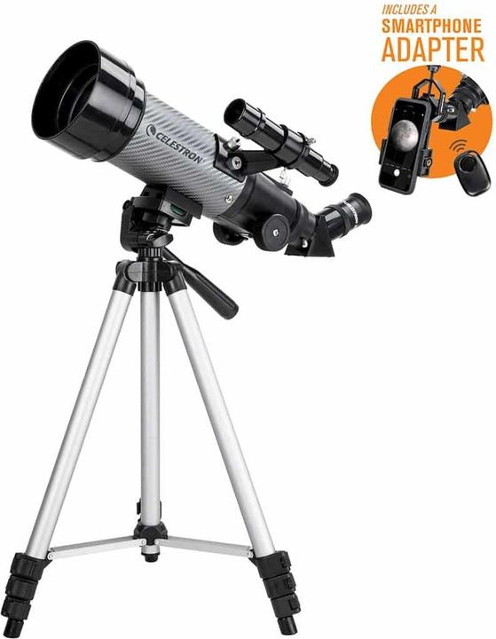 Image du produit Celestron Travelscope 70 DX Refractor Noir, Gris