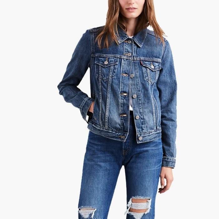 Actual product image Levis denim jacket (S)