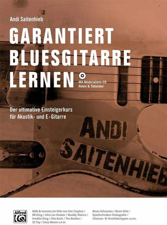 Produktbild Garantiert Bluesgitarre lernen (Deutsch, Saitenhieb, 2012)