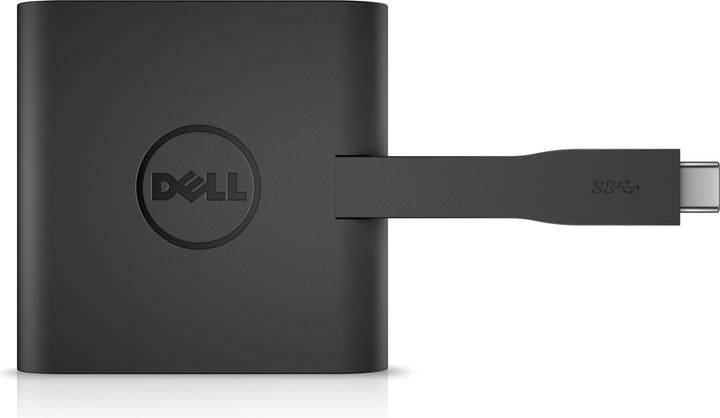 Actual product image Dell USB-C to (USB-A, 4 Ports)