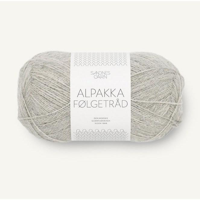 Sandnes Garn Alpakka Følgetråd (Alpakka Beilaufgarn), Garn + Wolle, Grau