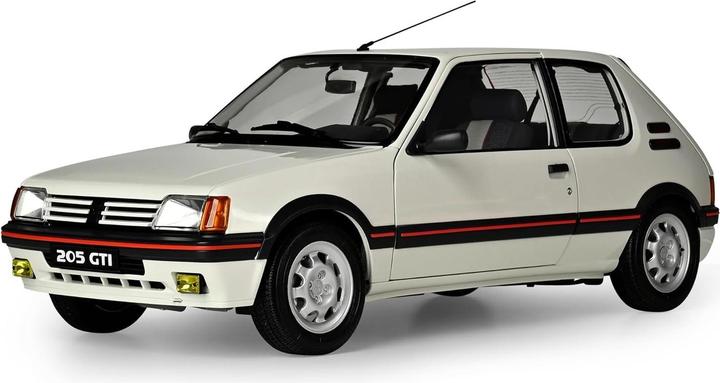 Produktbild 1:8 IXO Peugeot 205 GTI Weiss