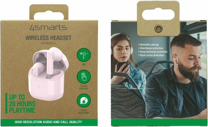 Produktbild 4smarts SkyBuds 2 (ANC, 5 h, Kabellos)