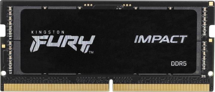 Immagine prodotto Kingston SORAM D5 6000 16GB C38 FURY Impact (1 x 16GB, 6000 MHz, RAM DDR5, SO-DIMM)