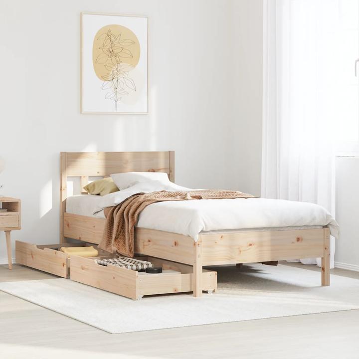 Image du produit vidaXL Bettgestell (75 x 190 cm)