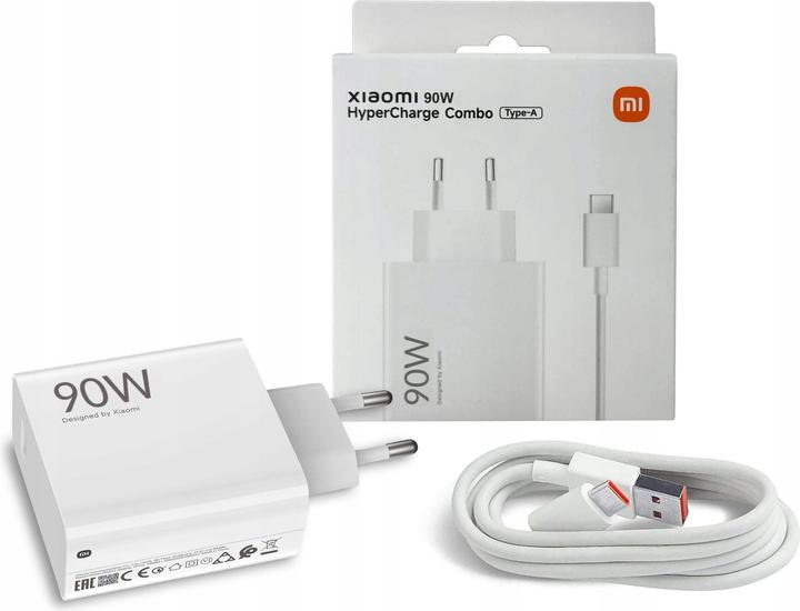 Productafbeelding Xiaomi Wall Charger USB-A MDY-15-EK + USB-C Kabel (90 W)