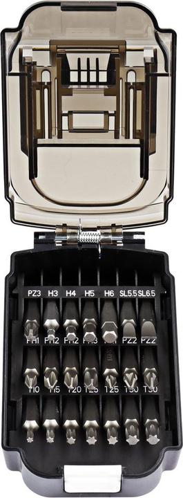 Actual product image Makita B-68323 Swivel tip set "Battery Li-ion" 21 pcs.
