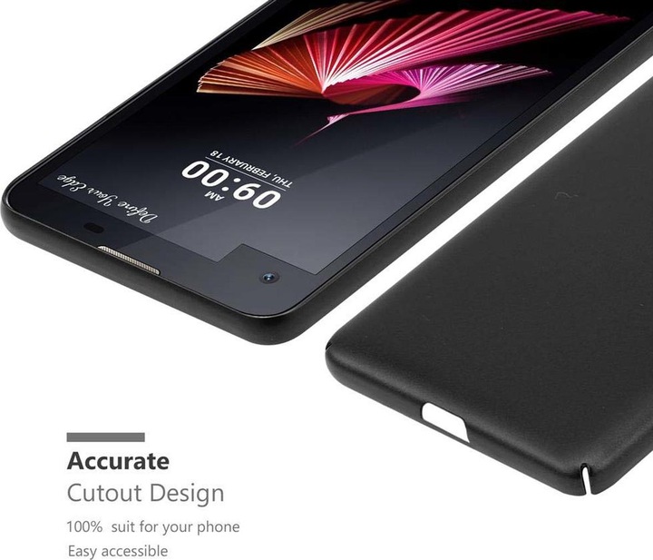 Produktbild Cadorabo Hard Cover Matt Metall Cover (LG X Screen)