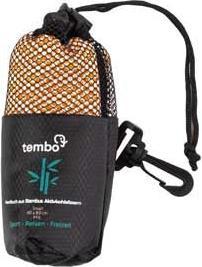 Produktbild Tembo Bambus Reisehandtuch mit Aktivkohlefasern Orange S (80 x 40 cm)