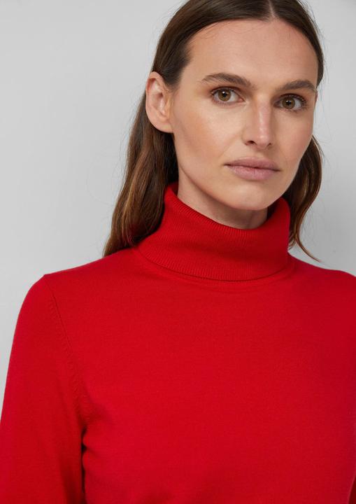 Produktbild S.Oliver Strickpullover Feinstrickpullover mit Rollkragen (34)