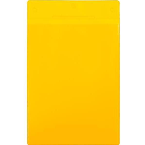 Tarifold, Informationsschild, Kennzeichnungshülle A5 gelb magnetisch PVC VE=10 Stück