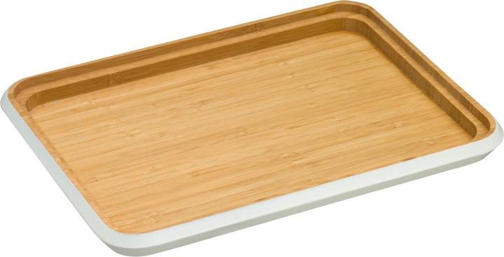 Actual product image Pebbly Bread cutting board, white, 25x35 cm
