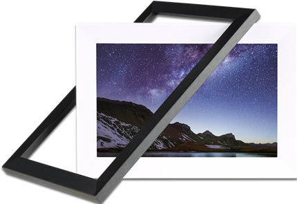Productafbeelding Benel Frameo Digitale Fotolijst HF-101WB Bruin 10,1 Inch (10.10", 1280 x 800 pixels)
