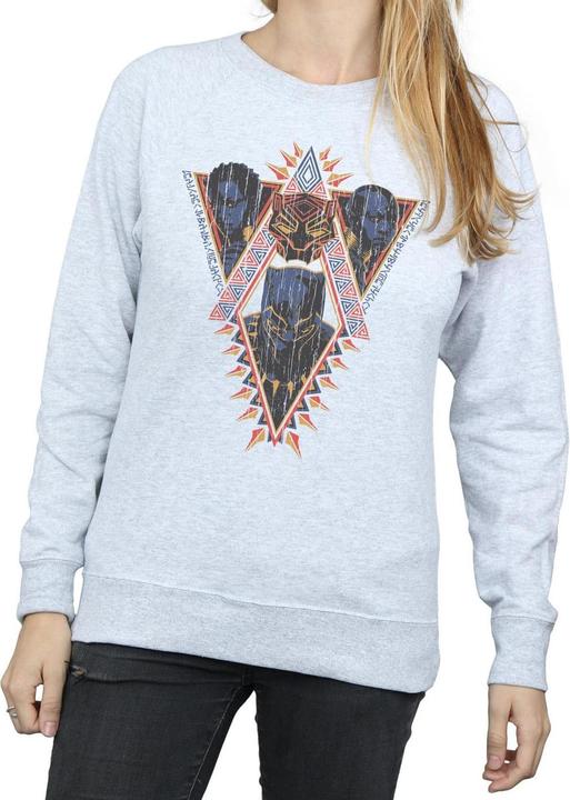 Produktbild Black Panther Tribal Heads Sweatshirt (M)