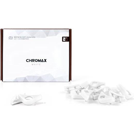 Thumbnail - Noctua NA-SAVP1 chromax white Anti-Vibrations-Pads, PC Lüfter Zubehör, Weiss