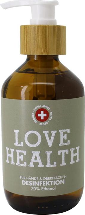 Actual product image Schnarwiler LOVE HEALTH Desinfektionmittel für Hände und Oberflächen, 70% Alkohol