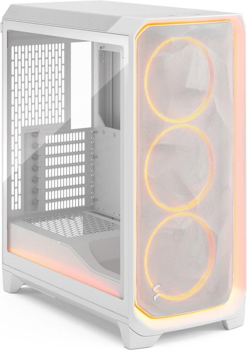 Produktbild Fractal Meshify 3 Ambience Pro RGB Clear Tint White (ATX, E-ATX, mATX, Mini-ITX)