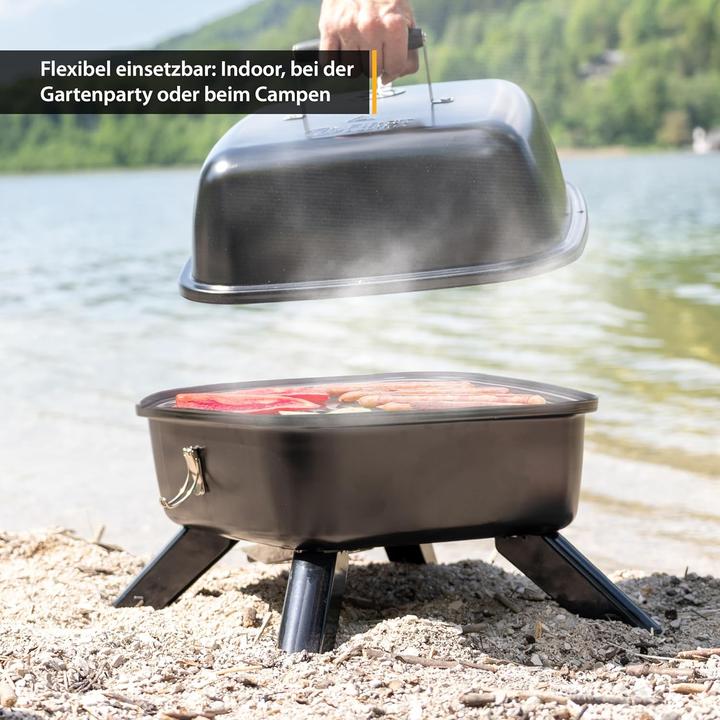 Produktbild TZS First Austria 2-in-1 Kugelgrill (2 kW)