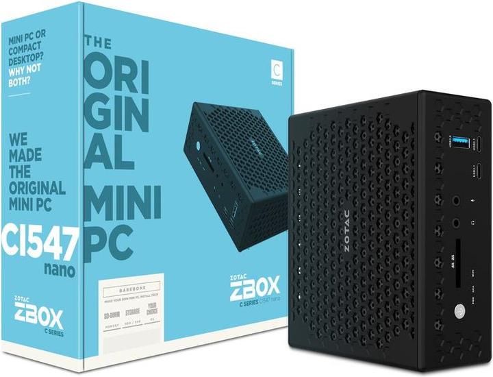 Produktbild Zotac Zbox CI547 Nano (Intel Core i5-7200U)